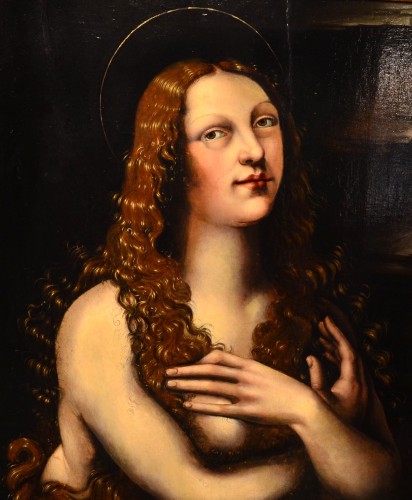 Antiquités - Mary Magdalene - Lombardy school of the 16th century